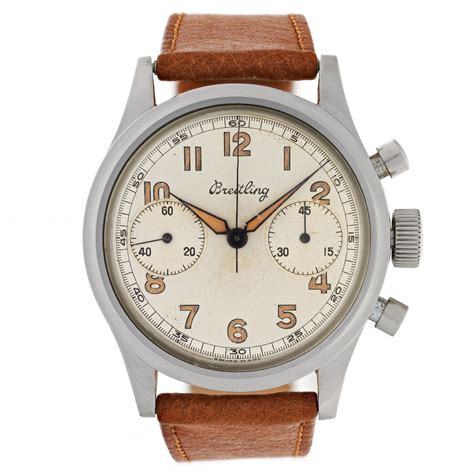 breitling clamshell|Breitling “Clamshell” Chronograph, 1940s .